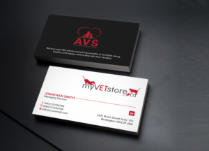 Business Card Design by Creations Box 2015 for Acumenex Veterinary Solutions | Design: #16032758
