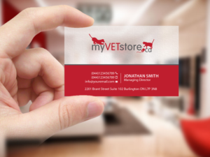 Business Card Design by Creations Box 2015 for Acumenex Veterinary Solutions | Design: #16032770