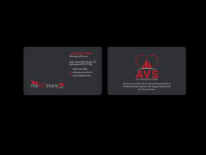 Business Card Design by Creations Box 2015 for Acumenex Veterinary Solutions | Design: #16032785