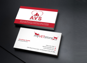 Business Card Design by Creations Box 2015 for Acumenex Veterinary Solutions | Design: #16032786