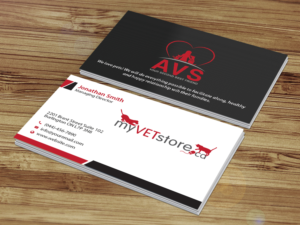 Business Card Design by Creations Box 2015 for Acumenex Veterinary Solutions | Design: #16032788
