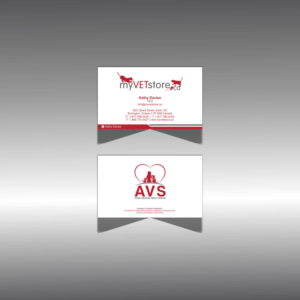Business Card Design by g234t_d4y for Acumenex Veterinary Solutions | Design: #16068726