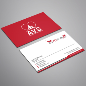 Business Card Design by Right_D for Acumenex Veterinary Solutions | Design: #16050004