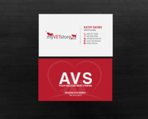 Business Card Design by chandrayaan.creative for Acumenex Veterinary Solutions | Design: #16027663