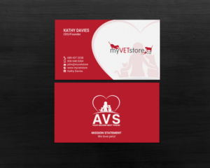 Business Card Design by chandrayaan.creative for Acumenex Veterinary Solutions | Design: #16027729