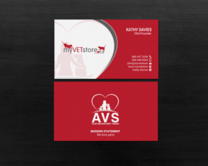Business Card Design by chandrayaan.creative for Acumenex Veterinary Solutions | Design: #16027730