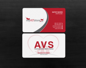 Business Card Design by chandrayaan.creative for Acumenex Veterinary Solutions | Design: #16027810