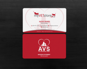 Business Card Design by chandrayaan.creative for Acumenex Veterinary Solutions | Design: #16027812