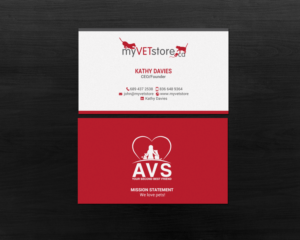 Business Card Design by chandrayaan.creative for Acumenex Veterinary Solutions | Design: #16027860