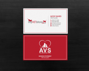 Business Card Design by chandrayaan.creative for Acumenex Veterinary Solutions | Design: #16027861