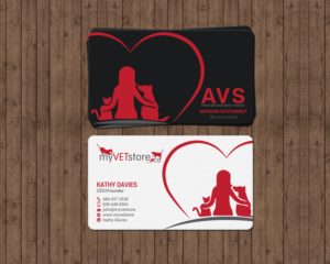 Business Card Design by chandrayaan.creative for Acumenex Veterinary Solutions | Design: #16027904