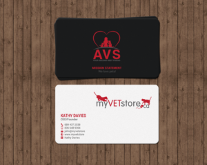 Business Card Design by chandrayaan.creative for Acumenex Veterinary Solutions | Design: #16027905