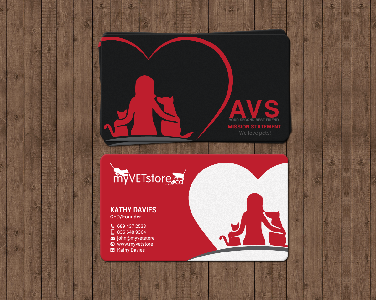 Business Card Design by chandrayaan.creative for Acumenex Veterinary Solutions | Design #16027906