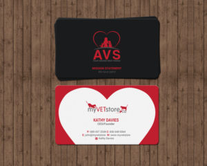 Business Card Design by chandrayaan.creative for Acumenex Veterinary Solutions | Design: #16027928