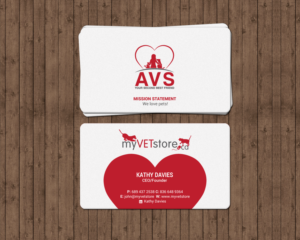 Business Card Design by chandrayaan.creative for Acumenex Veterinary Solutions | Design: #16027929
