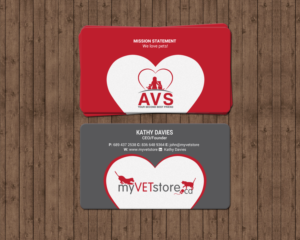 Business Card Design by chandrayaan.creative for Acumenex Veterinary Solutions | Design: #16027930