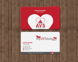 Business Card Design by chandrayaan.creative for Acumenex Veterinary Solutions | Design: #16028049