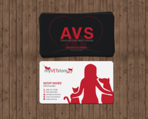 Business Card Design by chandrayaan.creative for Acumenex Veterinary Solutions | Design: #16028074