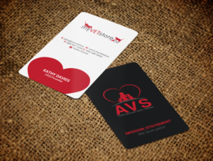 Business Card Design by chandrayaan.creative for Acumenex Veterinary Solutions | Design: #16028138