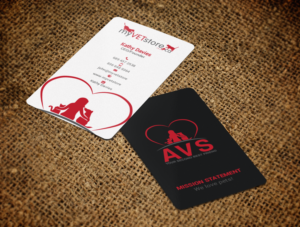 Diseño de Tarjeta de Presentación por chandrayaan.creative para Acumenex Veterinary Solutions | Diseño: #16028139
