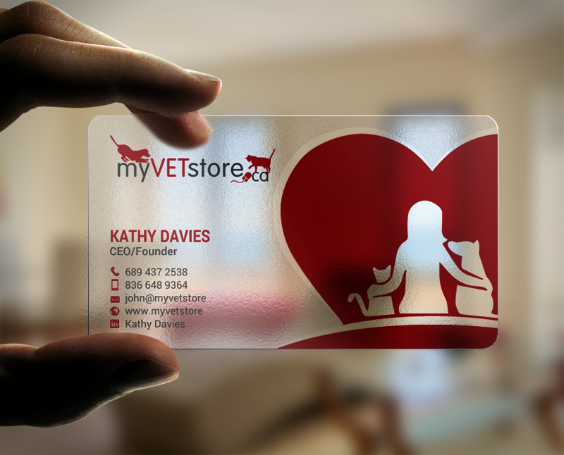 Business Card Design by chandrayaan.creative for Acumenex Veterinary Solutions | Design #16028140