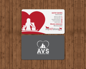 Business Card Design by chandrayaan.creative for Acumenex Veterinary Solutions | Design: #16122405