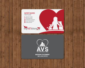 Business Card Design by chandrayaan.creative for Acumenex Veterinary Solutions | Design: #16122406