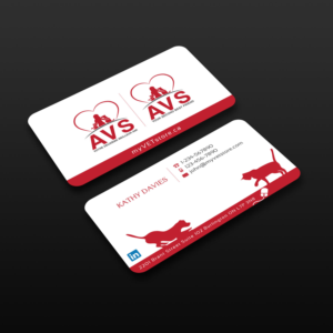 Business Card Design by Creative Jiniya for Acumenex Veterinary Solutions | Design: #16075937