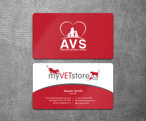 Business Card Design by SS_Designs for Acumenex Veterinary Solutions | Design: #16028057