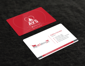 Business Card Design by Graphic Flame for Acumenex Veterinary Solutions | Design: #16026322