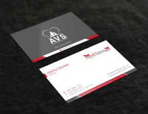 Business Card Design by Graphic Flame for Acumenex Veterinary Solutions | Design: #16026327