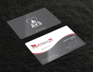 Business Card Design by Graphic Flame for Acumenex Veterinary Solutions | Design: #16026338
