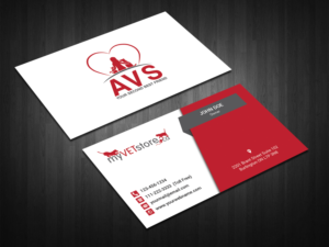 Business Card Design by zahidrabby.bigc for Acumenex Veterinary Solutions | Design: #16020603