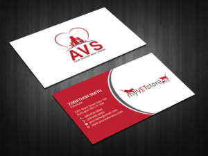 Business Card Design by zahidrabby.bigc for Acumenex Veterinary Solutions | Design: #16025886