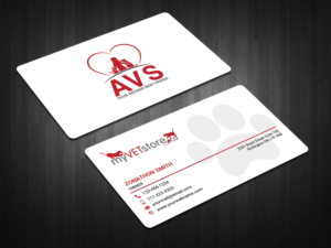 Business Card Design by zahidrabby.bigc for Acumenex Veterinary Solutions | Design: #16167594