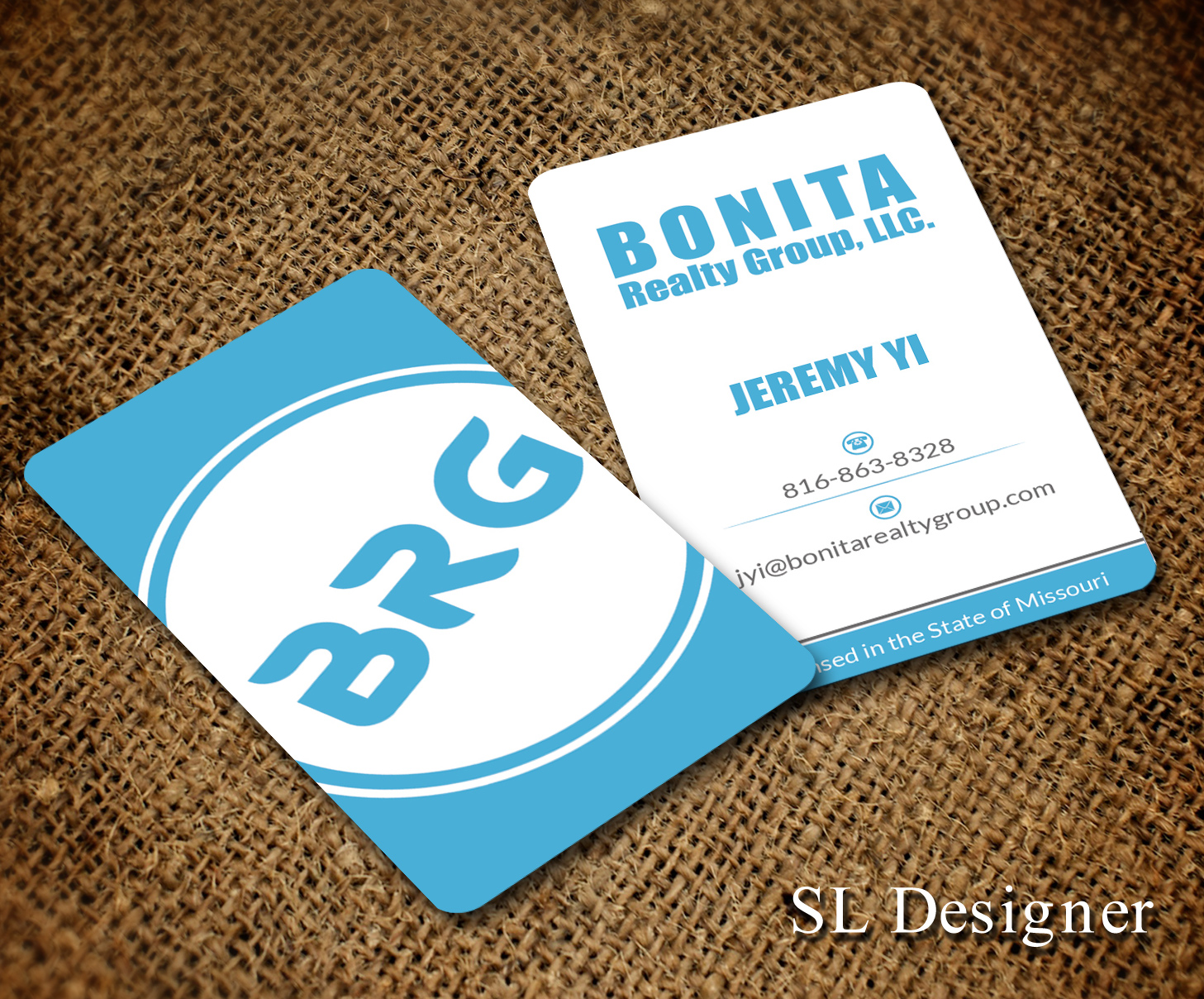 Business Card Design by SL Designer for Bonita Realty Group | Design #16022389