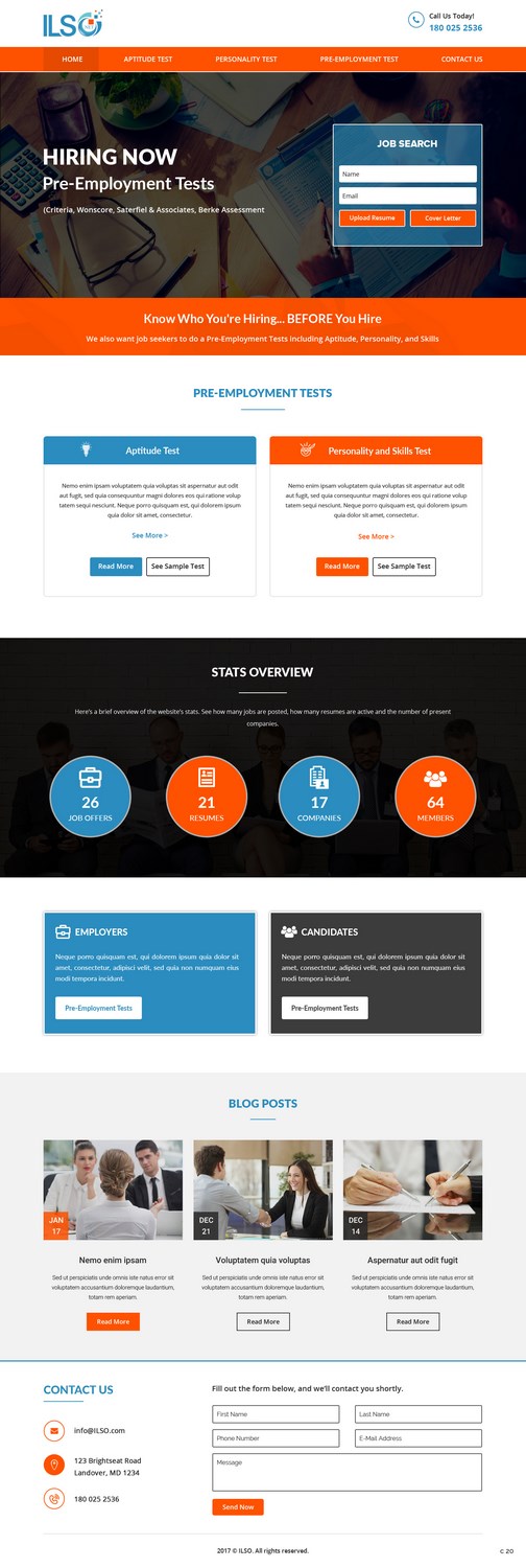 Web Design par pb pour ILSO Net, LLC | Design #16053644