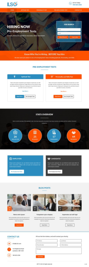 Web Design par pb pour ILSO Net, LLC | Design : #16053644