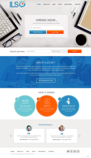 Web Design par pb pour ILSO Net, LLC | Design : #16053670