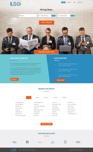 Web Design par pb pour ILSO Net, LLC | Design : #16068060