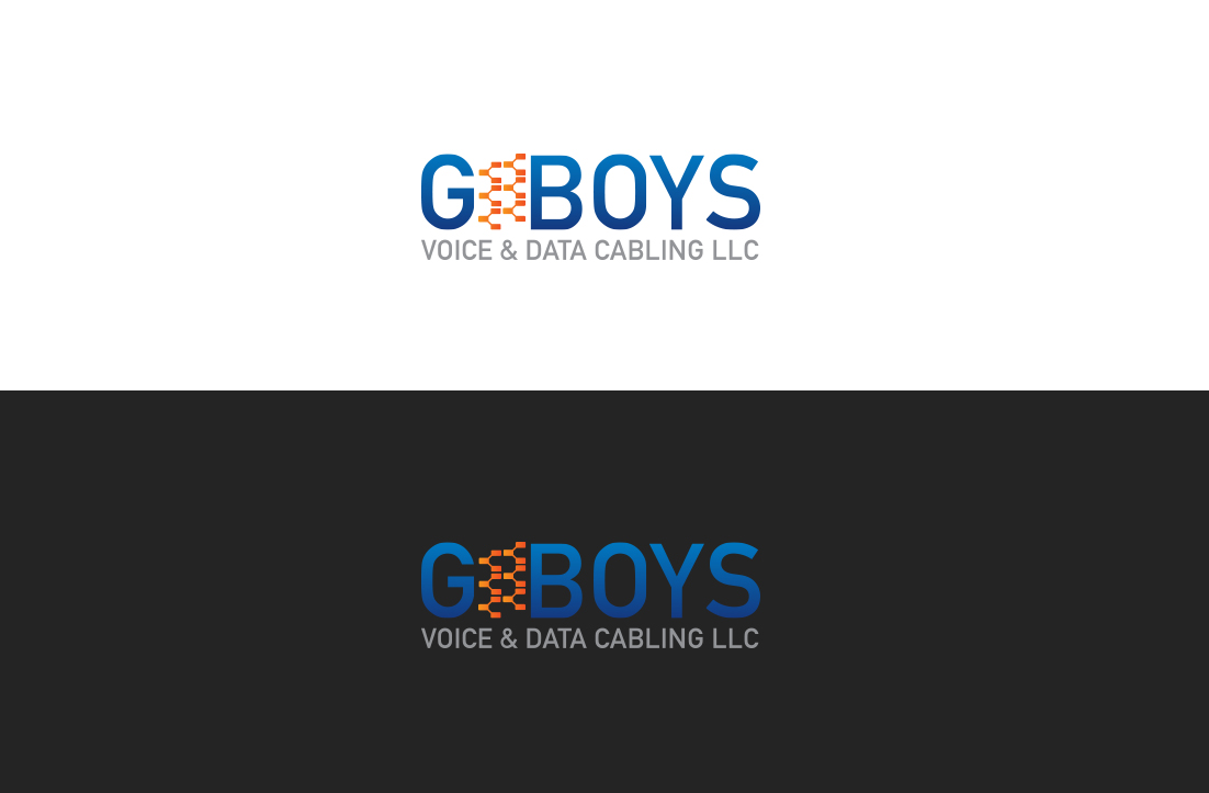 Logo-Design von GLDesigns für GBoys Voice & Data Cabling LLC | Design #16039453