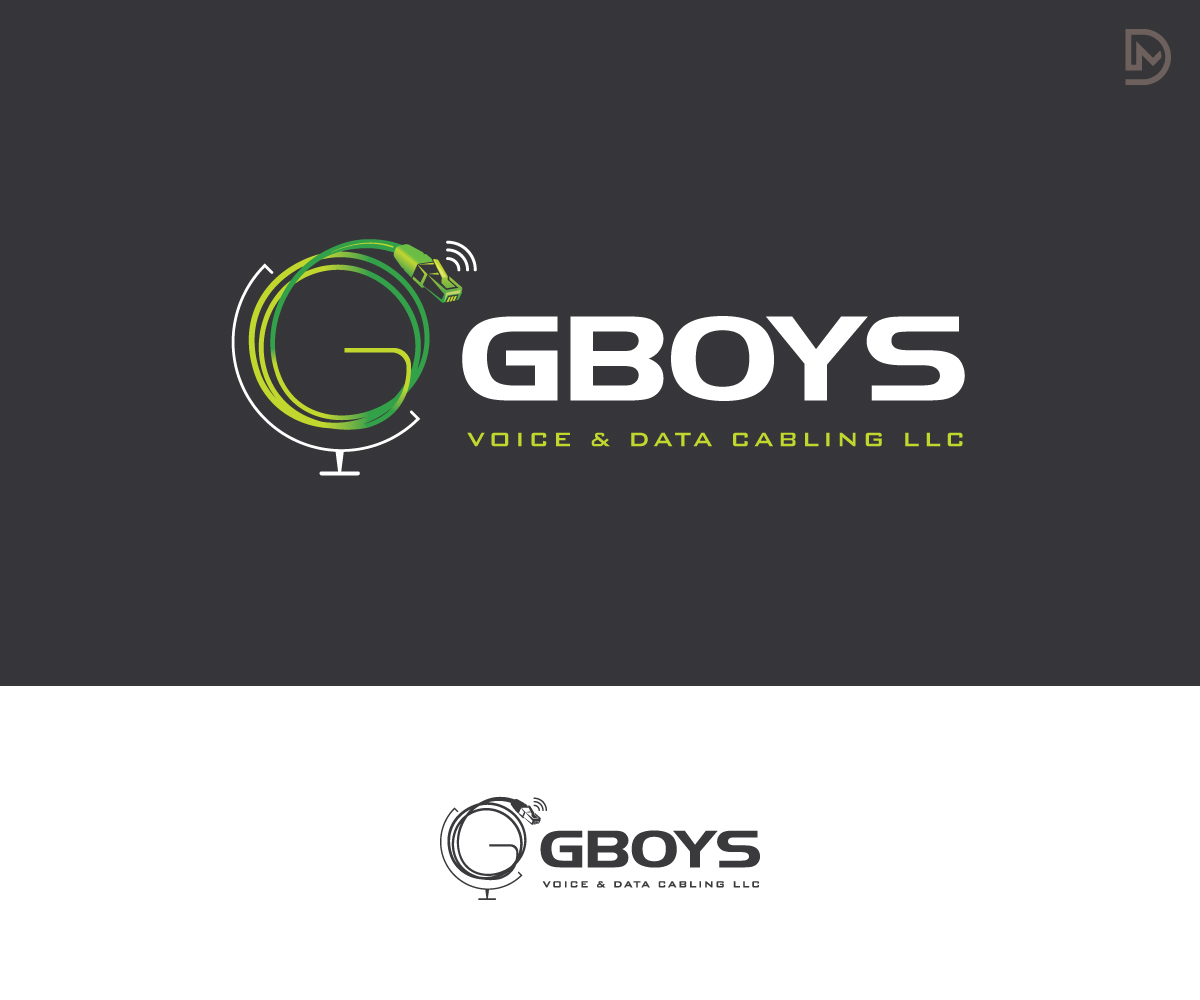 Design de Logo par D_Mantra pour GBoys Voice & Data Cabling LLC | Design #16033258