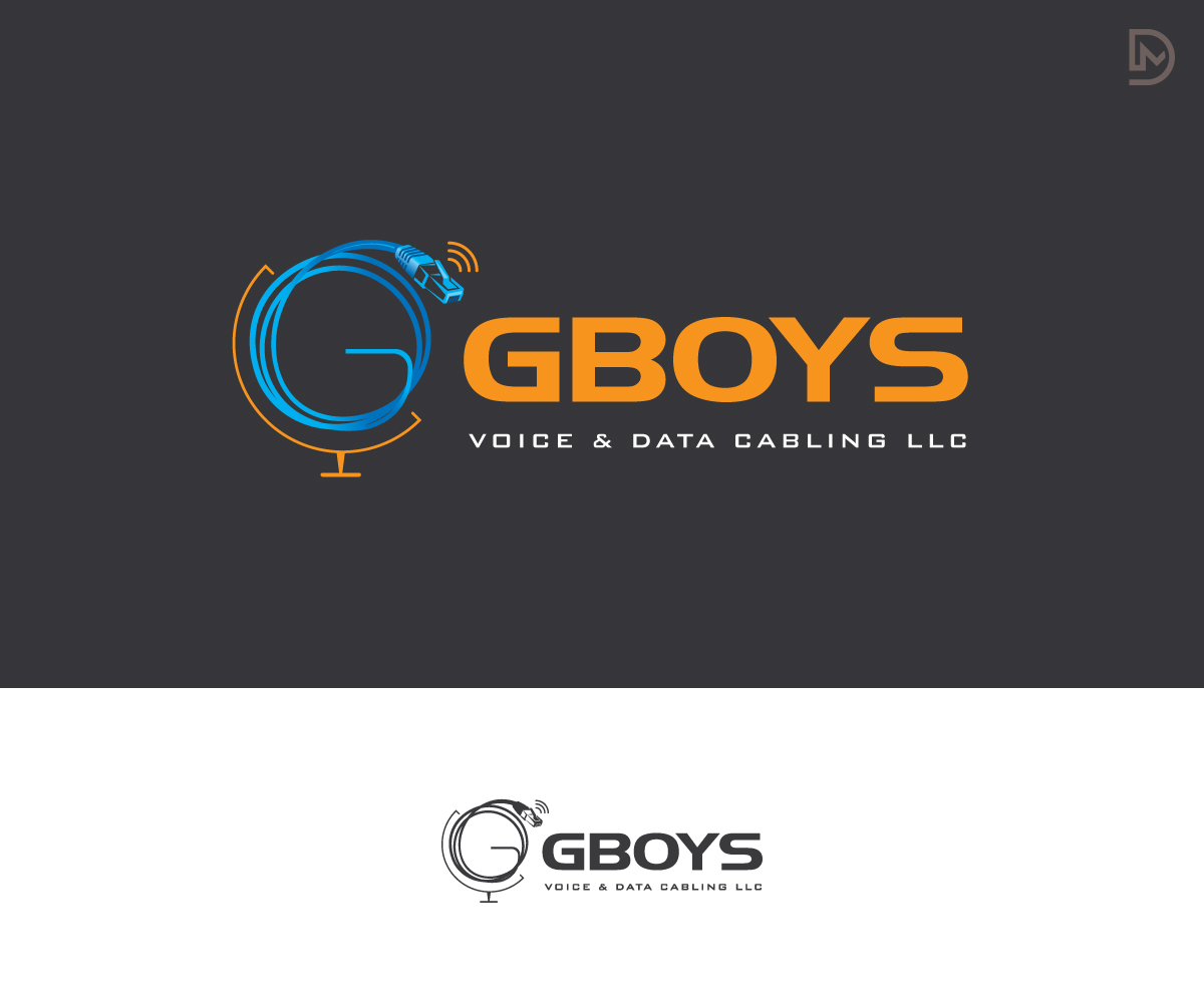 Design de Logo par D_Mantra pour GBoys Voice & Data Cabling LLC | Design #16033260