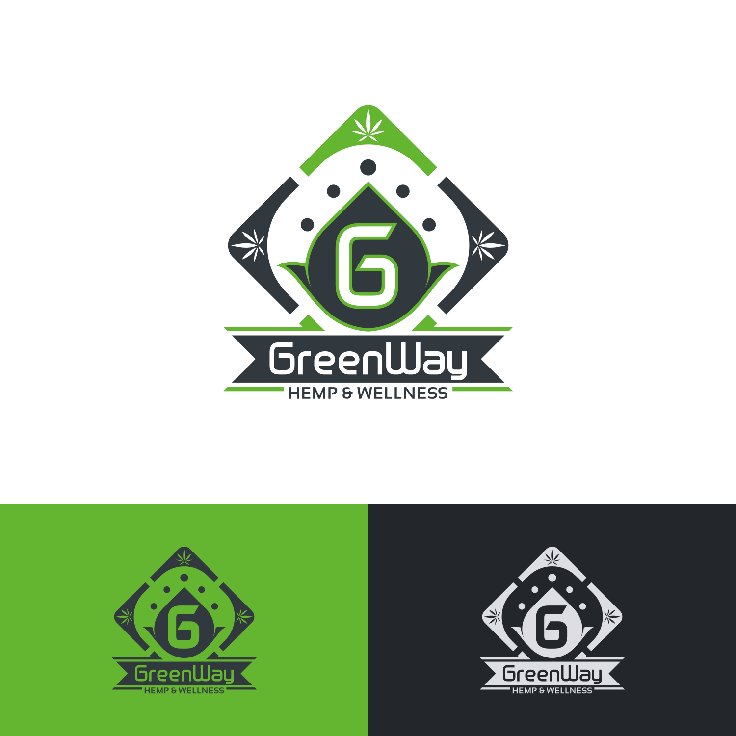 Logo-Design von Ode70 für GreenWay | Design #16139418