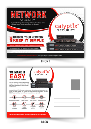 Postcard Design by SAI DESIGNS for Calyptix | Design: #16043928