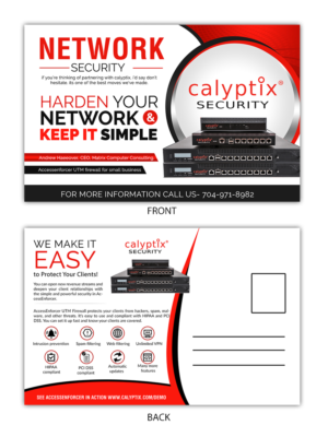 Postcard Design by SAI DESIGNS for Calyptix | Design: #16045178