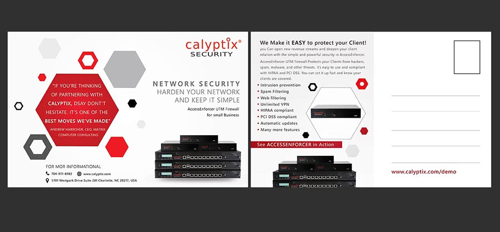 Postcard Design by Bhushan jha for Calyptix | Design #16025932