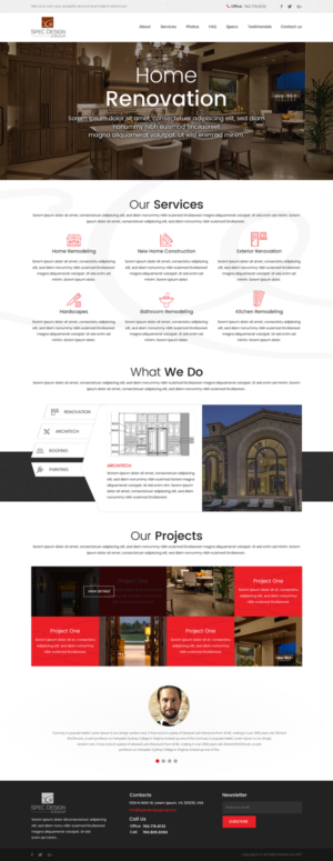 Web Design by SONA for Spec Design Group | Design: #16083073