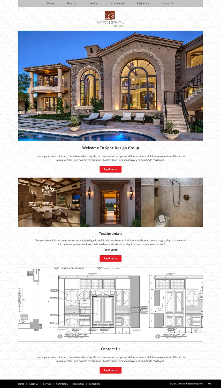 Web-Design von pb für Spec Design Group | Design #16031502