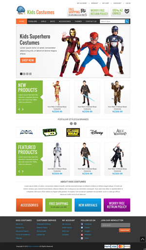 Web Design par pb pour ce projet | Design : #2646897